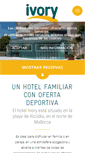 Mobile Screenshot of hotelivory.com